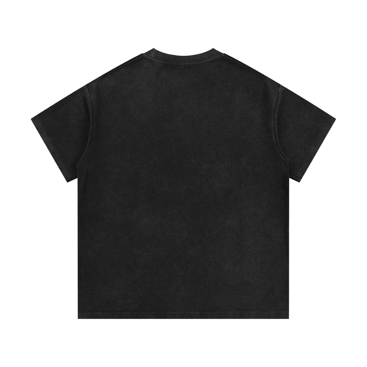 Explicit - Content Zombie Mineral Wash Waffle Knit T-Shirt