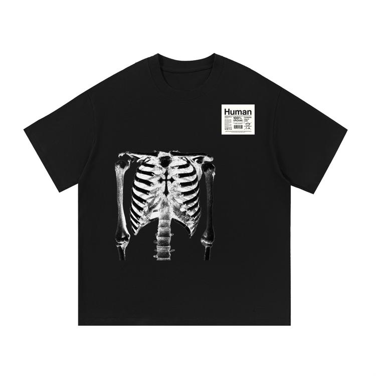 Black YH Branded Essential Cotton T-Shirt