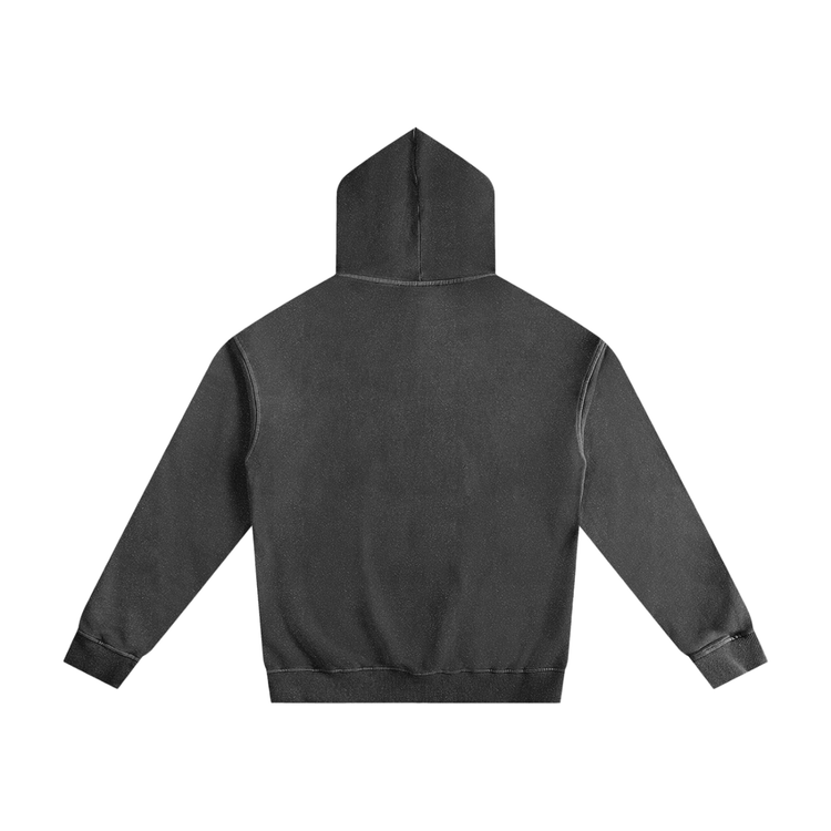 YH Branded Vintage Washed Cotton Hoodie