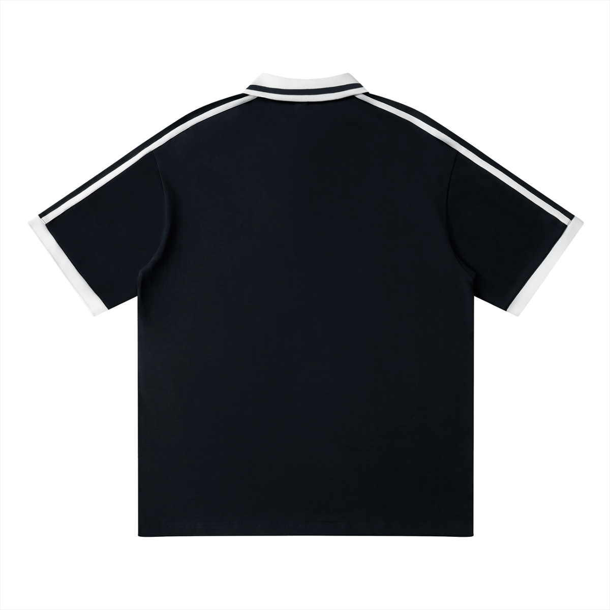 Goth Bali Unisex Contrast Piping Polo Shirt