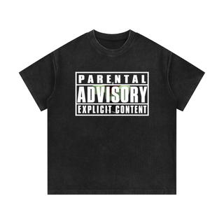 Explicit - Content Zombie Mineral Wash Waffle Knit T-Shirt